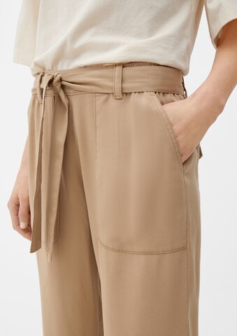 Loosefit Pantaloni di s.Oliver in beige