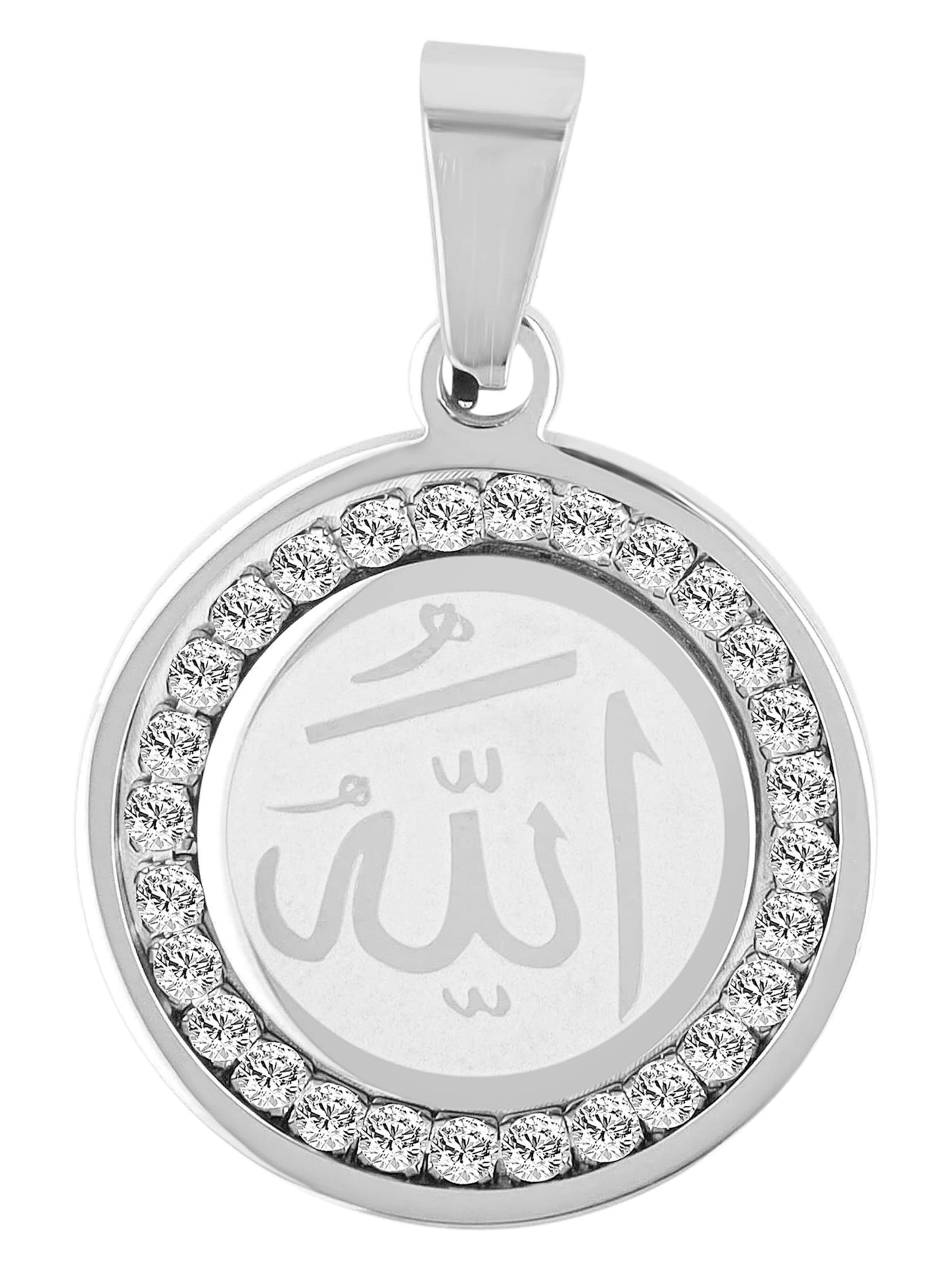 Akzent Pendant 'Malik, langlebig' in Silver: front