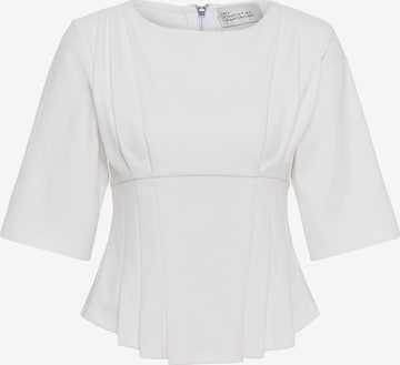 My Essential Wardrobe Pusero 'MWApir' värissä valkoinen: etupuoli