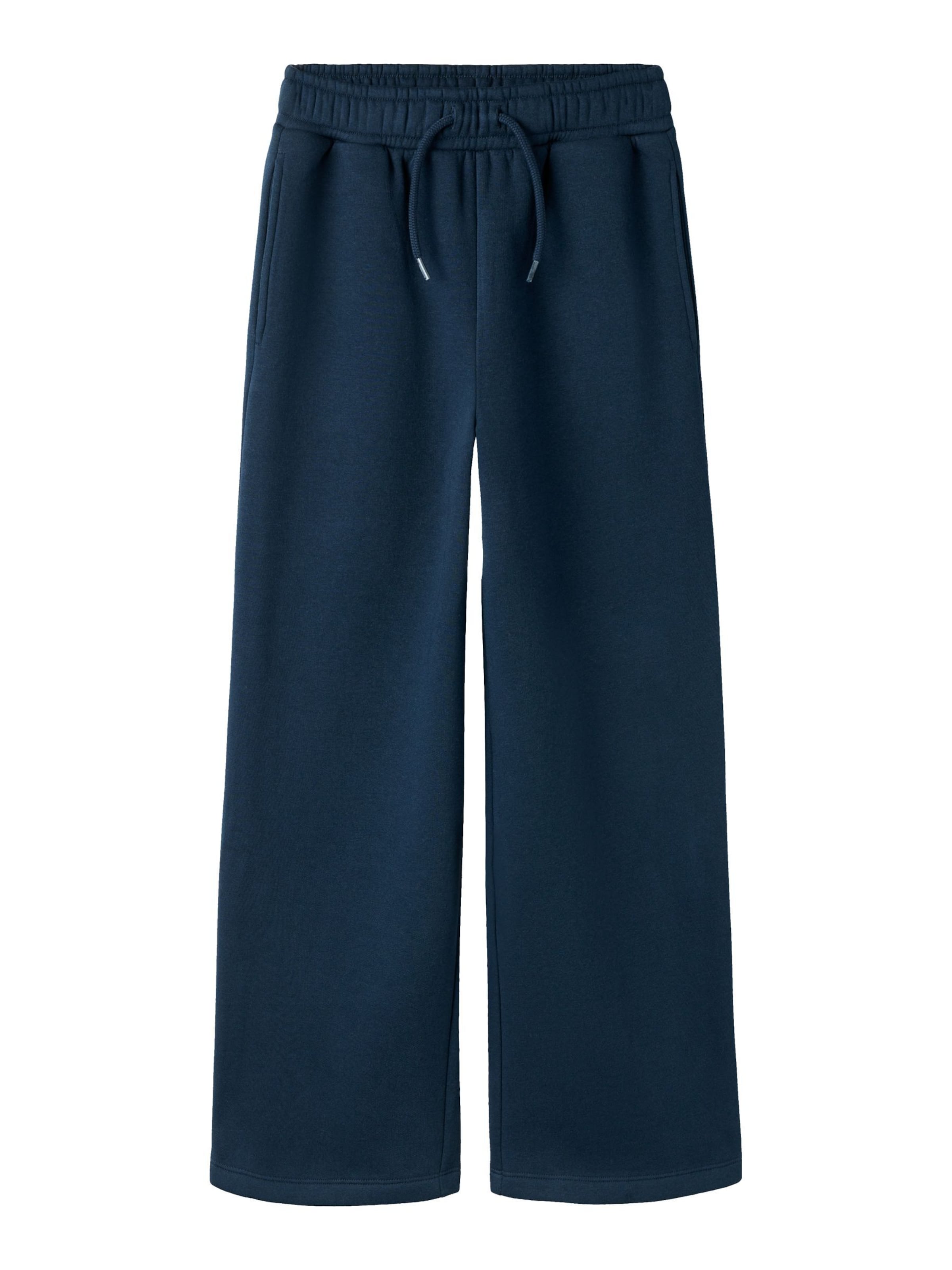 NAME IT Wide Leg Bukser 'NKMNasir' i blå: forside