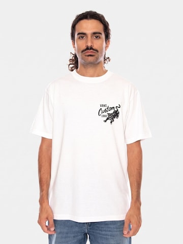 T-Shirt 'CUSTOM CAT SS TEE WHITE' VANS en blanc