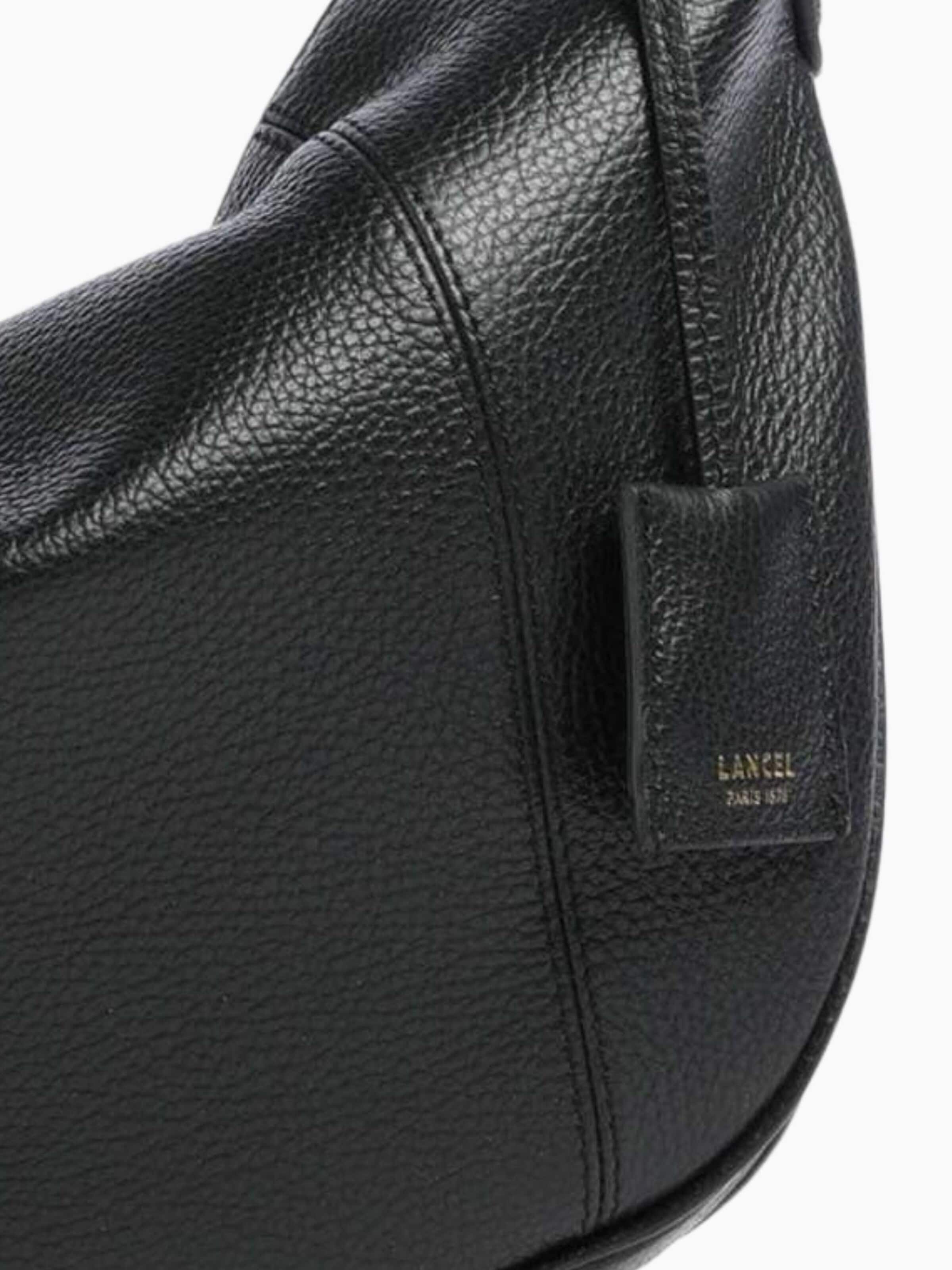 Lancel Torba na ramię 'Bandoulière Victoire Noir Femme' w kolorze czarny