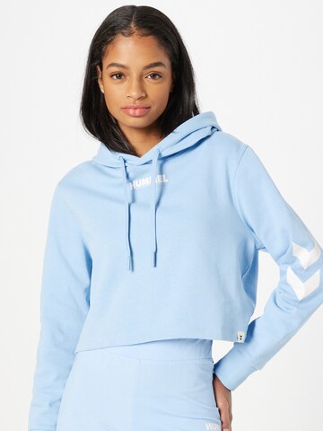 Hummel - Sweatshirt em azul: frente