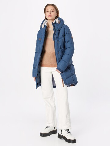Ragwear Płaszcz zimowy 'PAVLA' w kolorze niebieski
