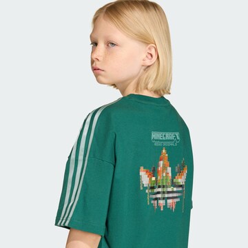ADIDAS ORIGINALS T-Shirt 'Minecraft' in Grün