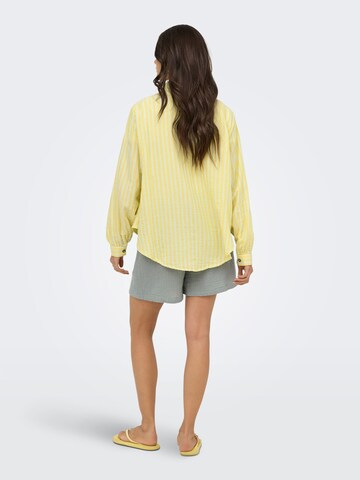 ONLY - Blusa 'ONLThyra' en amarillo
