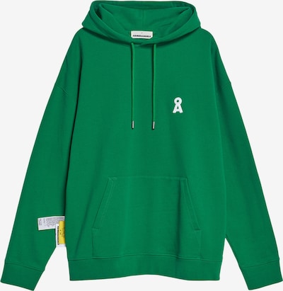 ARMEDANGELS Sweatshirt 'MAALI ICONIC' in gelb / grün / weiß, Produktansicht