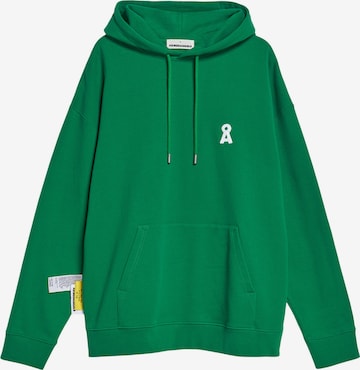 ARMEDANGELS Sweatshirt 'MAALI ICONIC' in Groen: voorkant