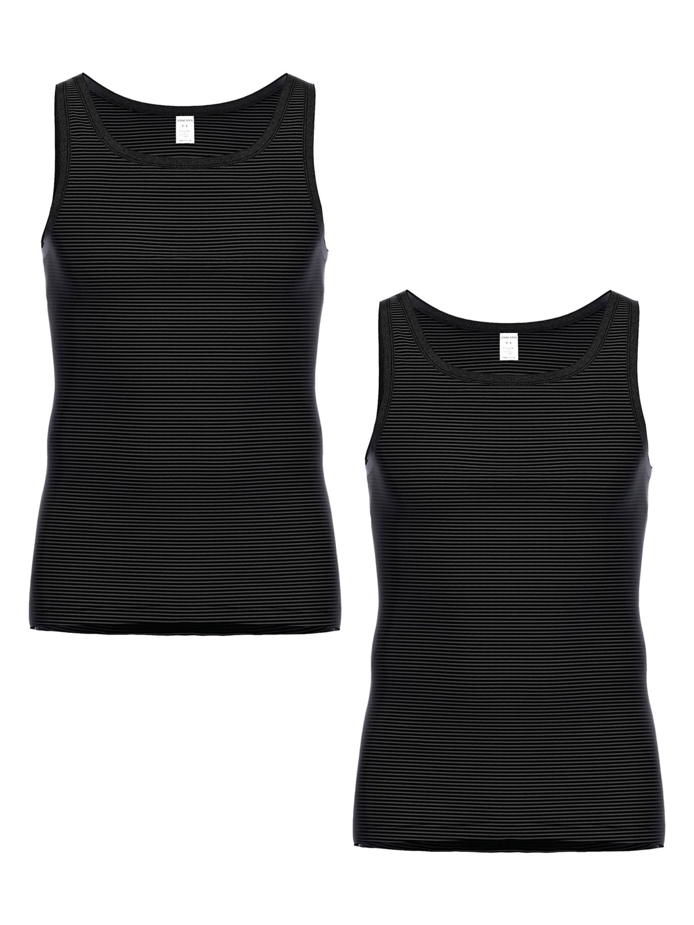 Maillot de corps ' 170 Jeans ' Ammann en gris : devant