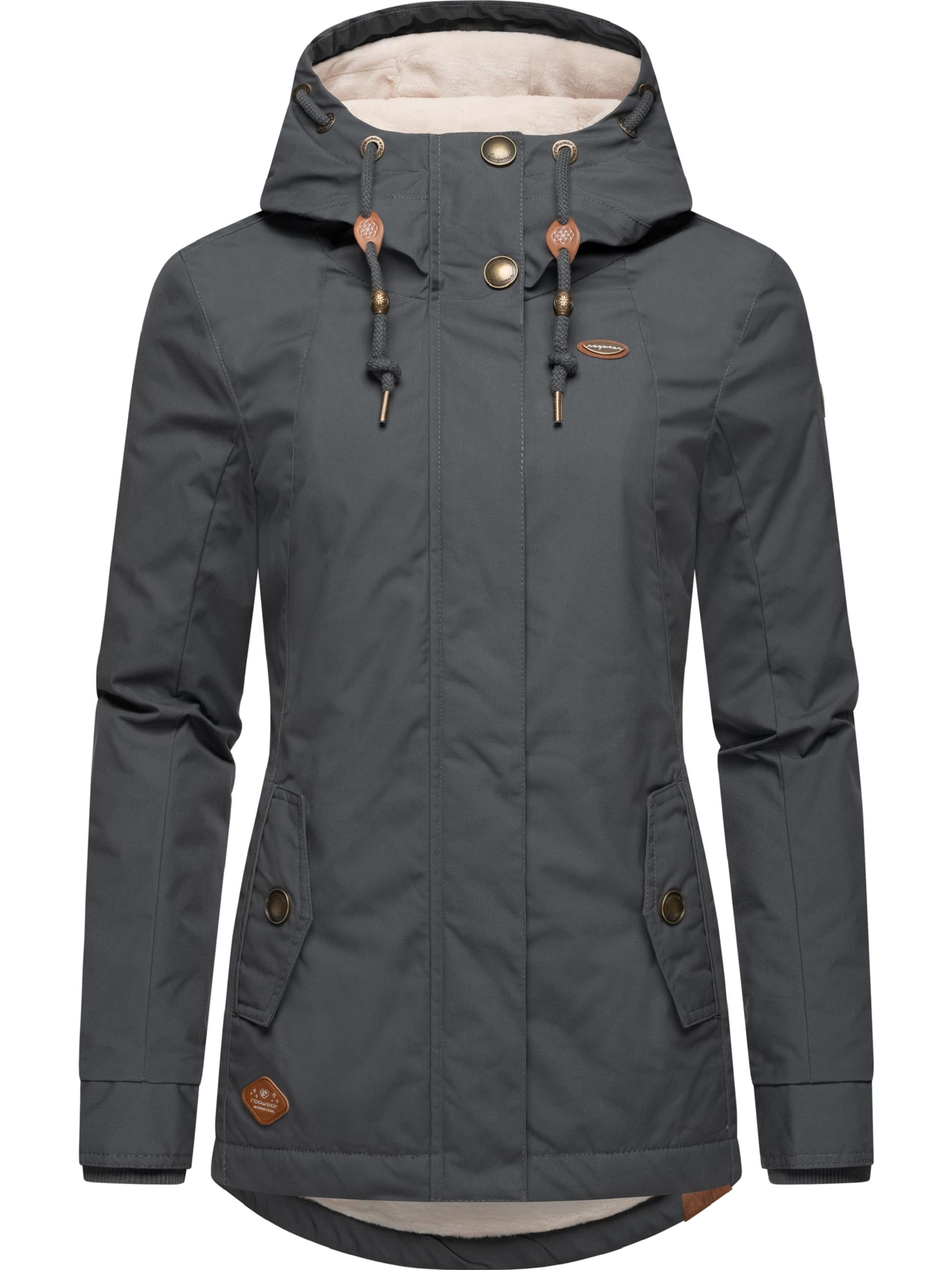 Giacca invernale 'Monade' di Ragwear in grigio