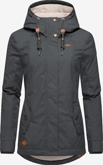 Ragwear Zimska jakna 'Monade' v velikosti XS | rjava / siva barva, Prikaz izdelka