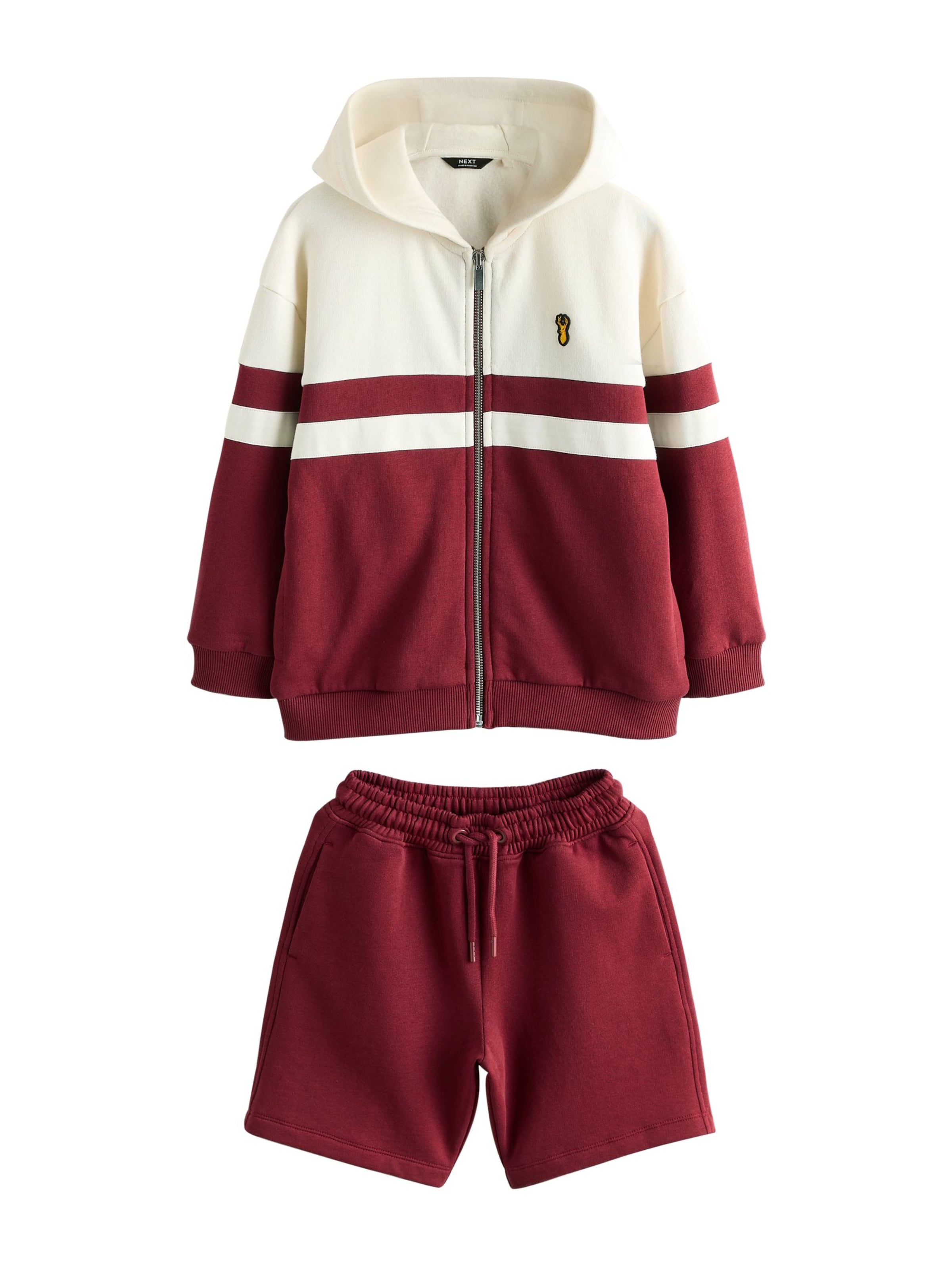 Set Next en rouge : devant