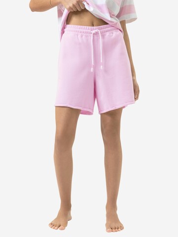 Mey Pyjamabroek 'Mellow Cotton' in Roze