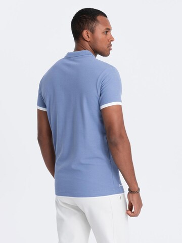 Ombre Shirt in Blauw