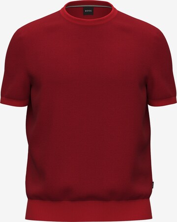 BOSS Sweater 'Tantino' in Red: front
