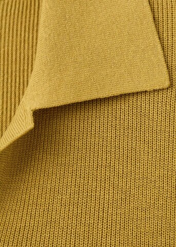 MANGO MAN Shirt 'Lino' in Yellow