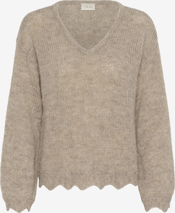 Pull-over 'Niso' Cream en beige : devant