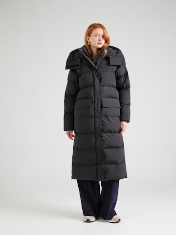 Manteau d’hiver 'LOUISE' BLONDE No. 8 en noir : devant