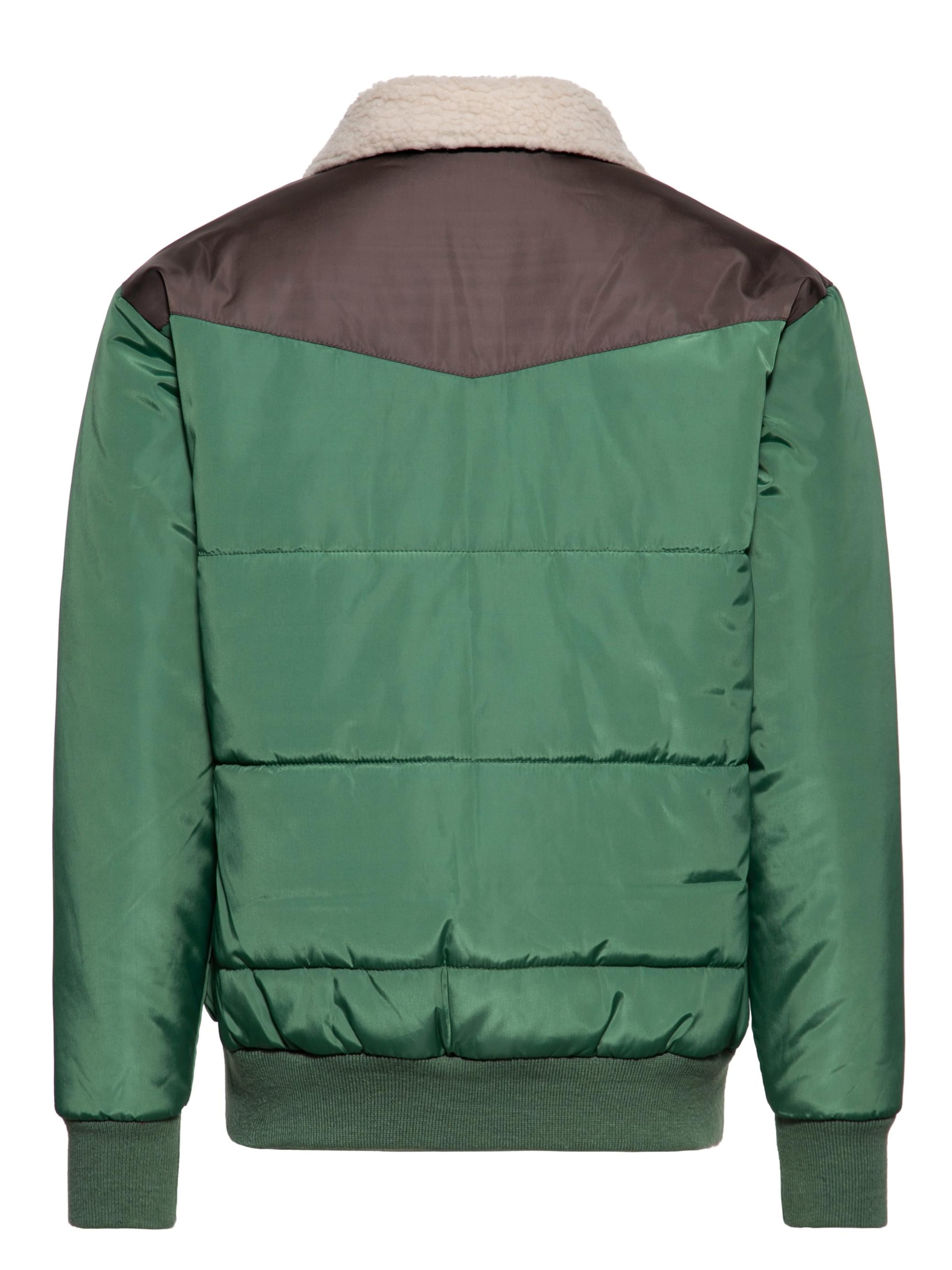 King Kerosin Winter Jacket 'California' in Green