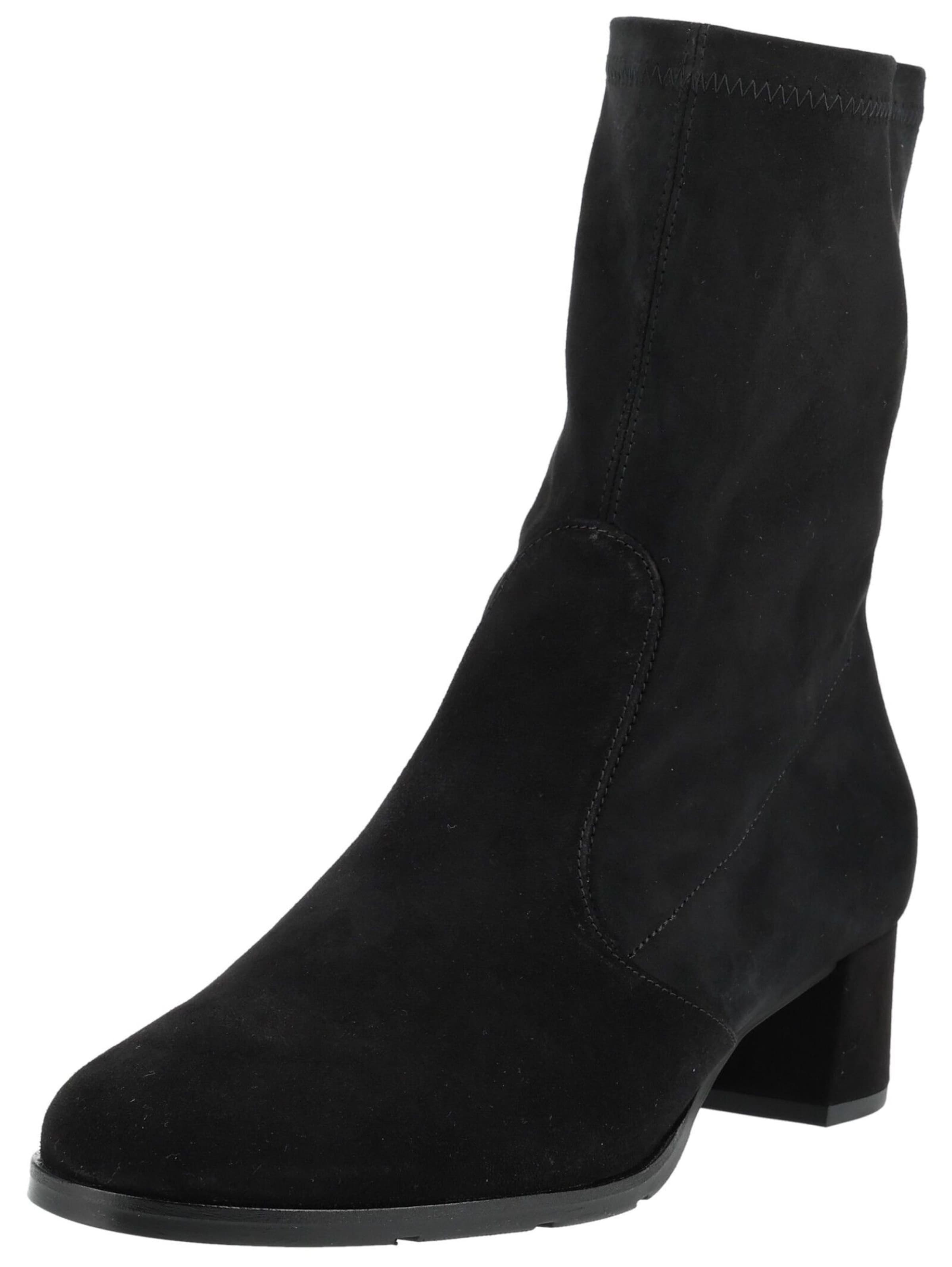 HASSIA Ankle Boots in Black: front