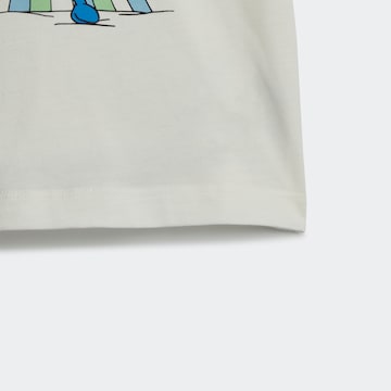 ADIDAS ORIGINALS - Camiseta 'Graphic Print' en blanco