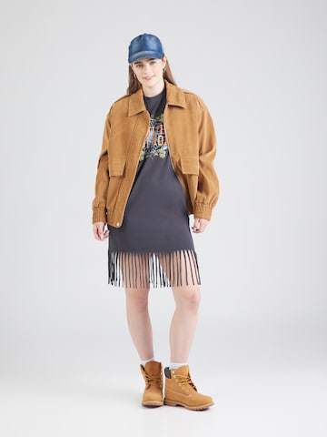 Noisy may - Vestido 'NMFEVER' en gris