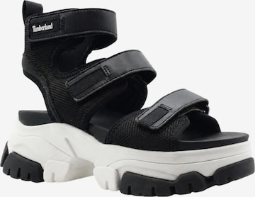 TIMBERLAND - Sandalias con hebilla 'Timberland Adley Way Sandal 3 Strap Femme' en negro: frente