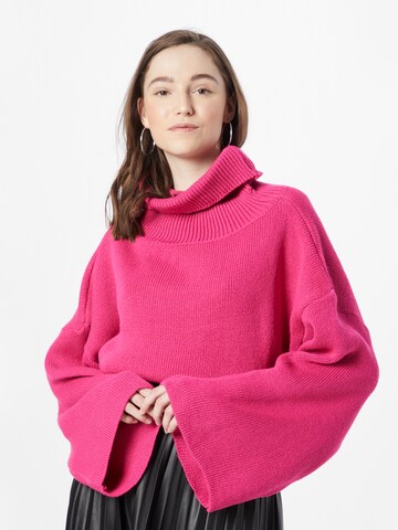 Misspap - Pullover em rosa: frente