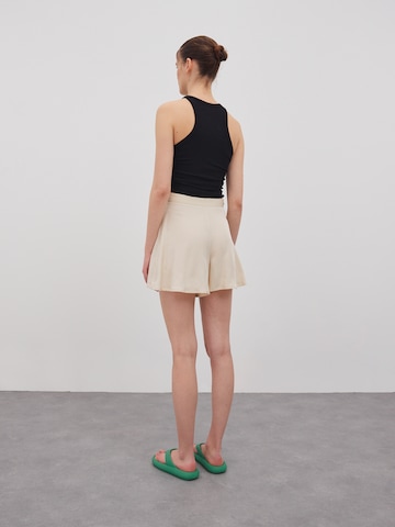 EDITED Wide Leg Skort 'Dari' in Beige