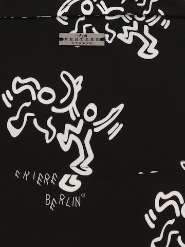 Vertere Berlin Comfort fit Overhemd 'BOOGIE' in Zwart