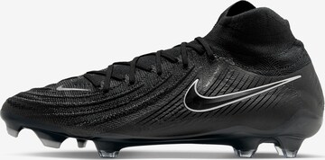 NIKE Soccer Cleats 'Phantom Luna II Elite' in Black: front