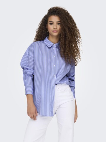 ONLY Blouse 'ONLSuzi' in Blue: front