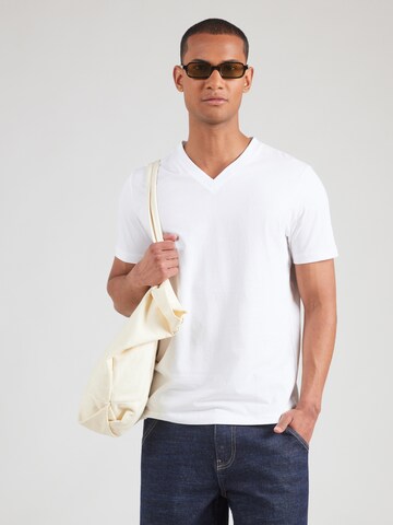 s.Oliver Μπλουζάκι σε λευκό: μπροστά