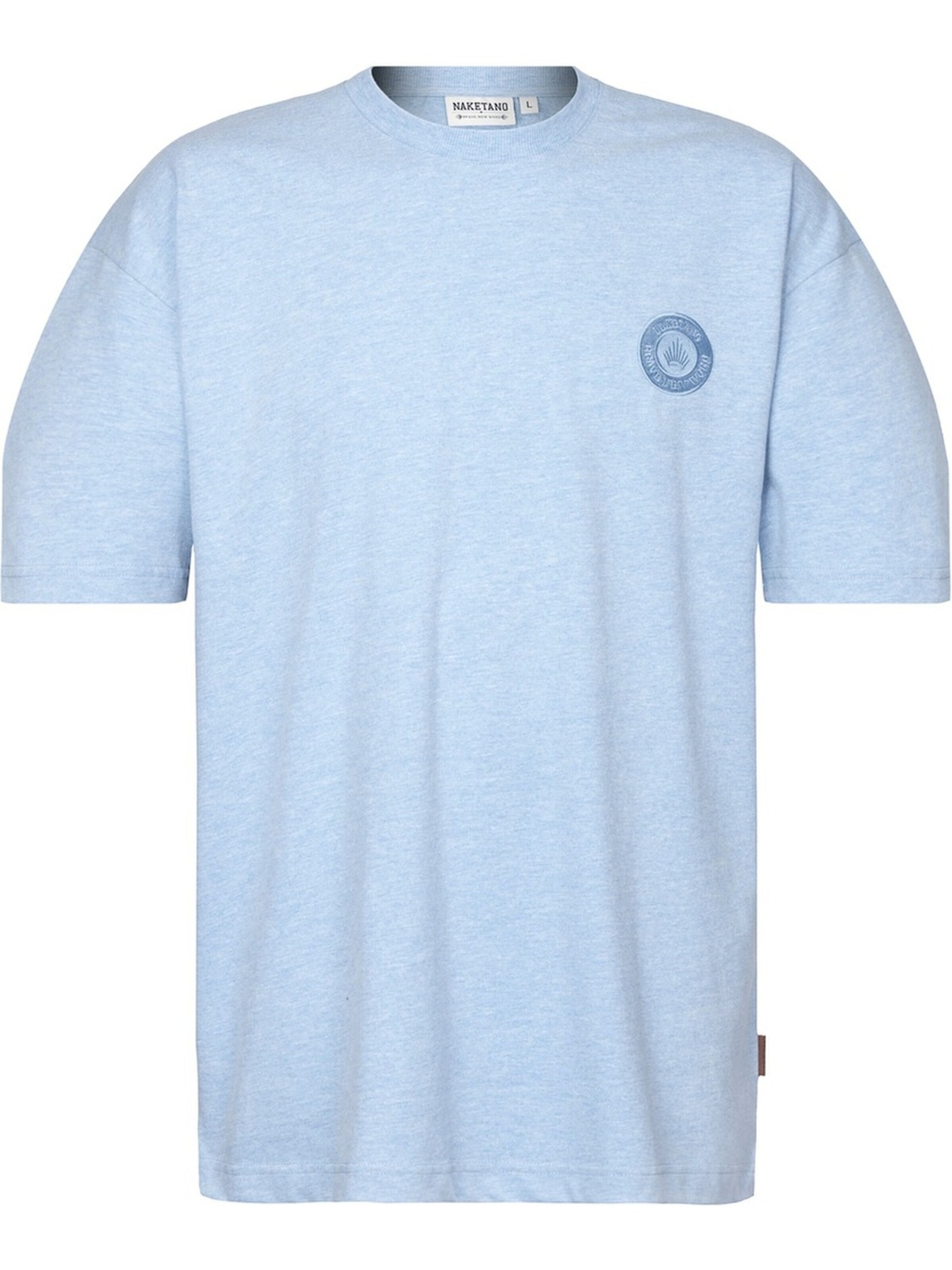 naketano Shirt 'Big Adonis' in Blue: front