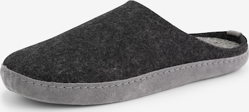 Travelin Slippers 'Get-Home' in Grey: front