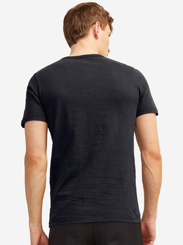 JACK & JONES Shirt 'Split' in Zwart