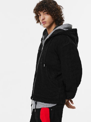 Pull&Bear Tussenjas in Zwart