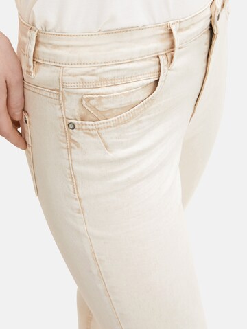 TOM TAILOR Skinny Jeans 'Alexa' in Beige