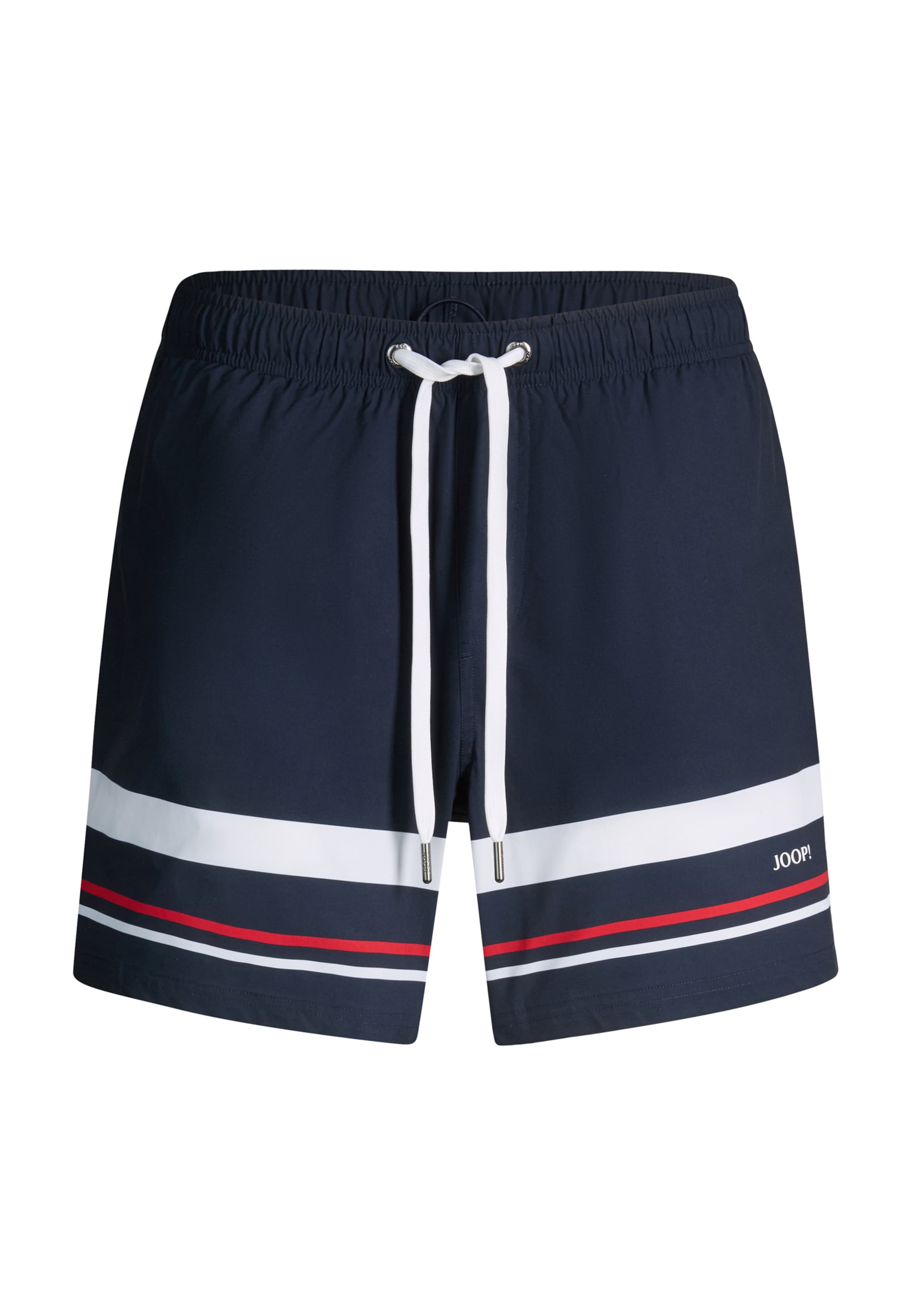 JOOP! Board Shorts in Dark blue / Red / White, Item view