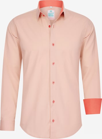 Rusty Neal Hemd in Pink: Vorderseite