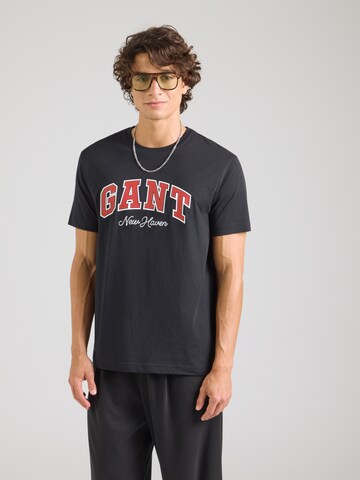 GANT Футболка в Черный: спереди