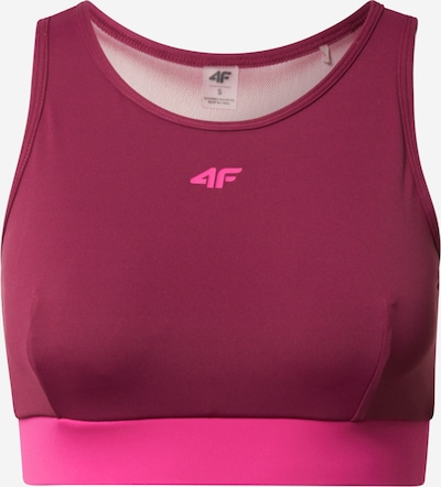 4F Sport-BH in pink / burgunder, Produktansicht