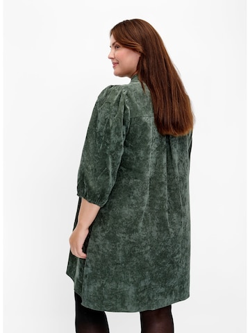 Zizzi Sukienka 'Melena' w kolorze zielony