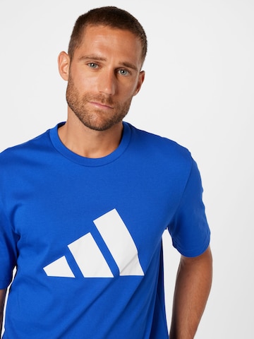 ADIDAS PERFORMANCE - Camisa funcionais 'Future Icons' em azul