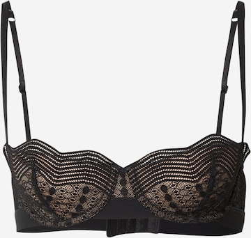 ETAM Balconette Rintaliivi 'ENVERGURE' värissä musta: etupuoli