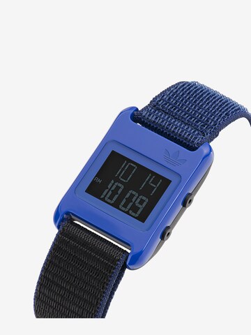 ADIDAS ORIGINALS Digitaluhr in Blau