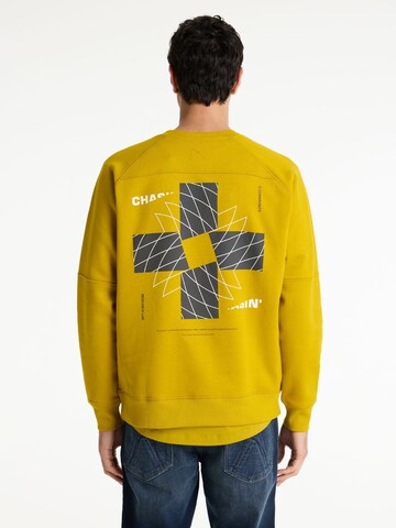 CHASIN' Sweatshirt 'Ido' in Yellow