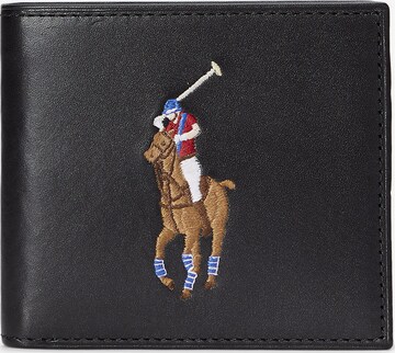 Polo Ralph Lauren Wallet in Black: front