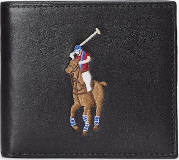 Polo Ralph Lauren Denarnica | črna barva: sprednja stran