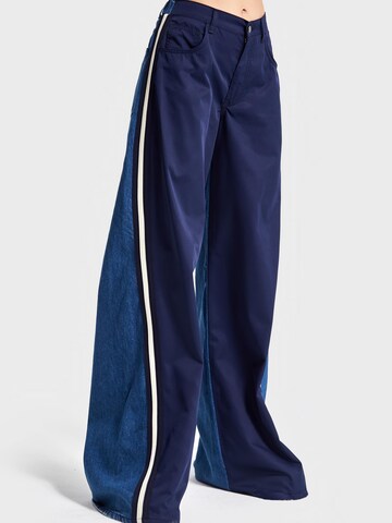 IT'S BASIC Wide leg Jeans 'Palazzo High Rise Jeans' in Blue